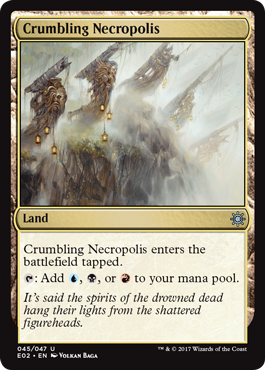 Crumbling Necropolis - Explorers of Ixalan Spoiler