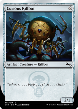 Curious Killbot - Unstable Spoiler