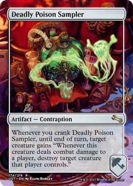 Deadly Poison Sampler - Unstable Spoiler