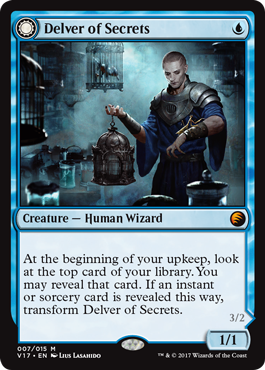 Delver of Secrets - FtV Transform Spoiler