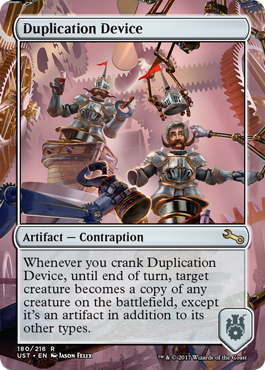 Duplication Device - Unstable Spoiler