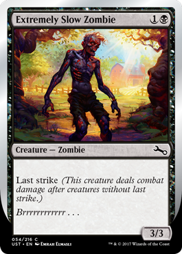 Extremely Slow Zombie - Unstable Spoiler