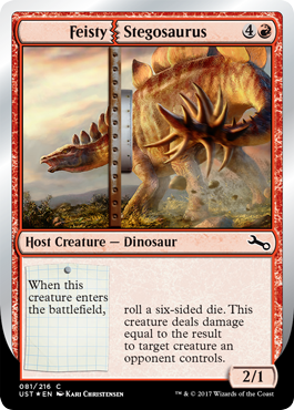 Feisty Stegosaurus - Unstable Spoiler
