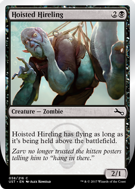 Hoisted Hireling - Unstable Spoiler