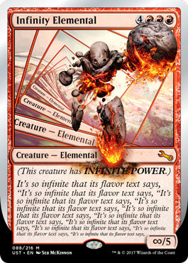 Infinity Elemental - Unstable Spoiler