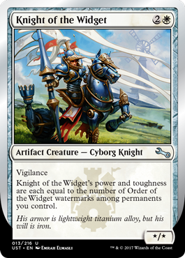 Knight of the Widget - Unstable Spoiler