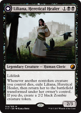 Liliana, Heretical Healer - FtV Transform Spoiler