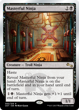 Masterful Ninja - Unstable Spoiler