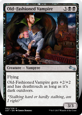 Old-Fashioned Vampire - Unstable Spoiler