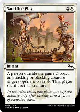 Sacrifice Play - Unstable Spoiler