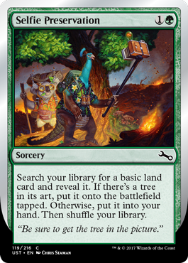 Selfie Preservation - Unstable Spoiler