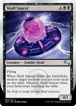 Skull Saucer - Unstable Spoiler