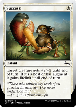 Success! - Unstable Spoiler