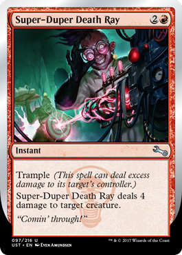 Super-Duper Death Ray - Unstable Spoiler