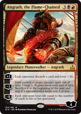 Angrath, the Flame-Chained - Rivals of Ixalan Spoiler
