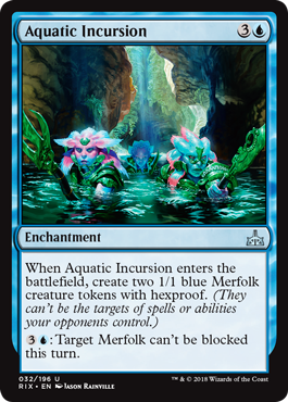 Aquatic Incursion - Rivals of Ixalan Spoiler