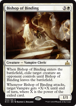 Bishop of Binding - Rivals of Ixalan Spoiler