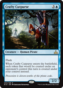 Crafty Cutpurse - Rivals of Ixalan Spoiler