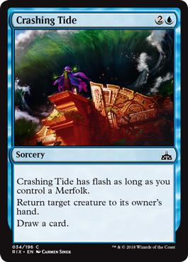 Crashing Tide - Rivals of Ixalan Spoiler