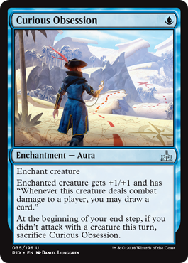 Curious Obsession - Rivals of Ixalan Spoiler