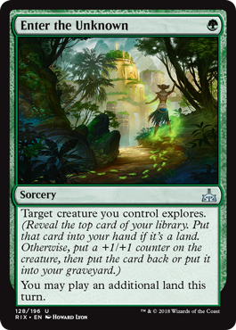 Enter the Unknown - Rivals of Ixalan Spoiler