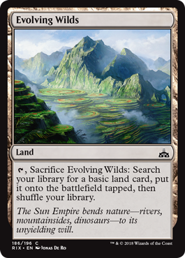 Evolving Wilds - Rivals of Ixalan Spoiler