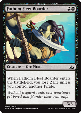 Fathom Fleet Boarder - Rivals of Ixalan Spoiler