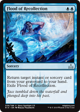 Flood of Recollection - Rivals of Ixalan Spoiler