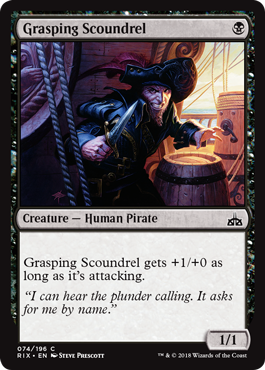 Grasping Scoundrel - Rivals of Ixalan Spoiler