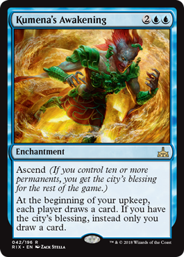 Kumena's Awakening - Rivals of Ixalan Spoiler