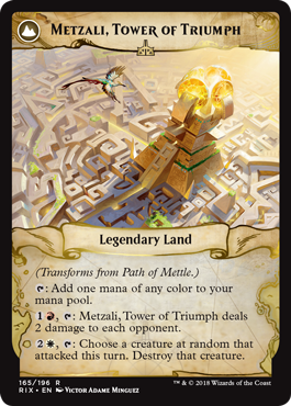 Metzali, Tower of Triumph - Rivals of Ixalan Spoiler