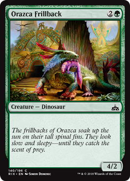 Orazca Frillback - Rivals of Ixalan Spoiler