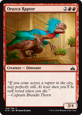 Orazca Raptor - Rivals of Ixalan Spoiler