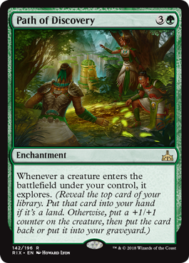 Path of Discovery - Rivals of Ixalan Spoiler