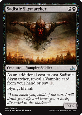 Sadistic Skymarcher - Rivals of Ixalan Spoiler