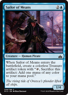 Sailor of Means - Rivals of Ixalan Spoiler