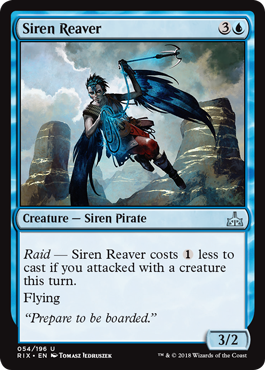 Siren Reaver - Rivals of Ixalan Spoiler