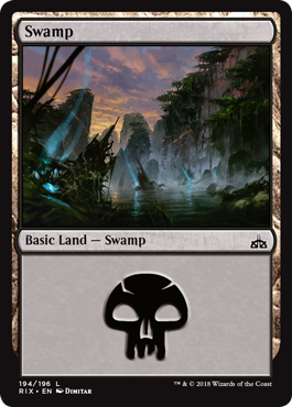 Swamp - Rivals of Ixalan Spoiler