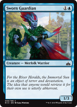 Sworn Guardian - Rivals of Ixalan Spoiler