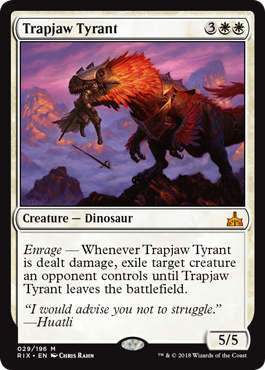 Trapjaw Tyrant - Rivals of Ixalan Spoiler