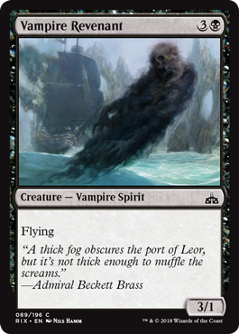 Vampire Revenant - Rivals of Ixalan Spoiler