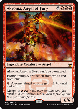 Akroma, Angel of Fury - Masters 25 Spoiler