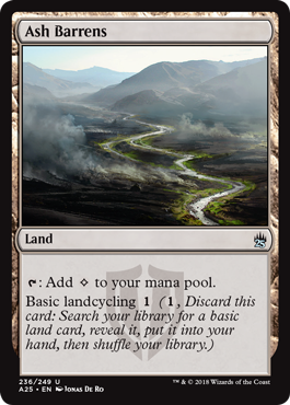 Ash Barrens - Masters 25 Spoiler