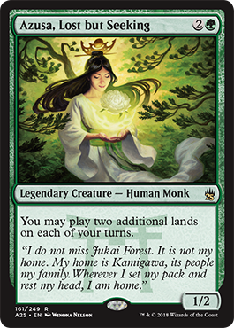 Azusa, Lost but Seeking - Masters 25 Spoiler