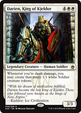 Darien, King of Kjeldor - Masters 25 Spoiler