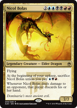 Nicol Bolas - Masters 25 Spoiler