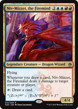 Niv-Mizzet, the Firemind - Masters 25 Spoiler