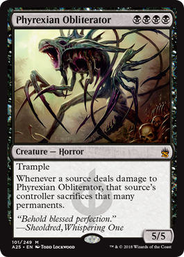 Phyrexian Obliterator - Masters 25 Spoiler