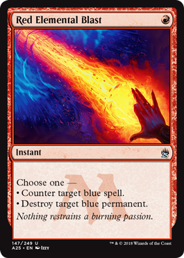 Red Elemental Blast - Masters 25 Spoiler