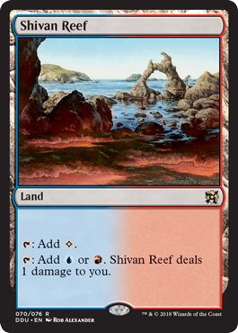 Shivan Reef - Elves vs Inventors Spoiler